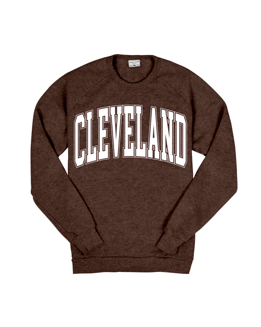Cleveland Oversized Crew Sweatshirt
