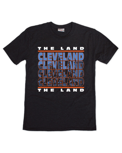 Cleveland Retro Repeat Skyline Tee