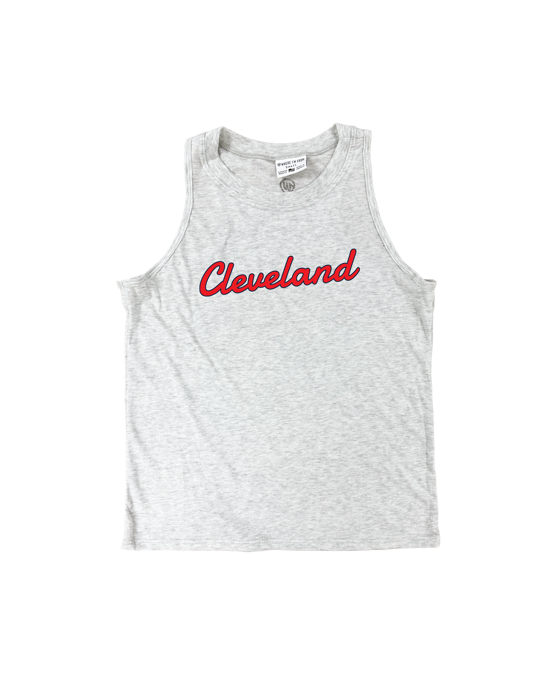 Cleveland Script Underline Relaxed Tank