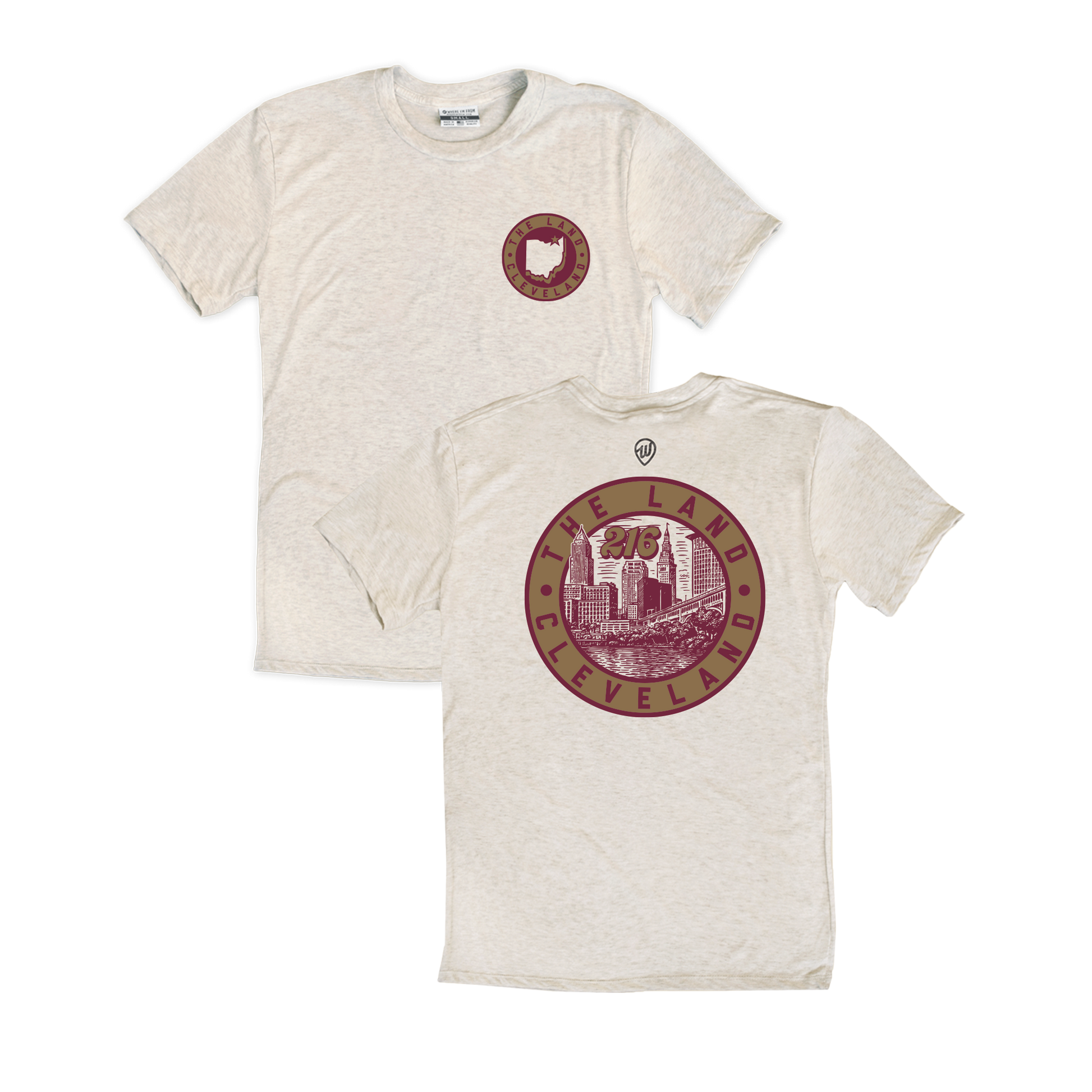 Cleveland Skyline Circle Tee