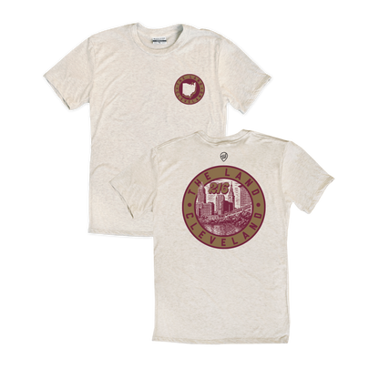 Cleveland Skyline Circle Tee