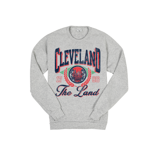 Cleveland Skyline Vines Crew Sweatshirt