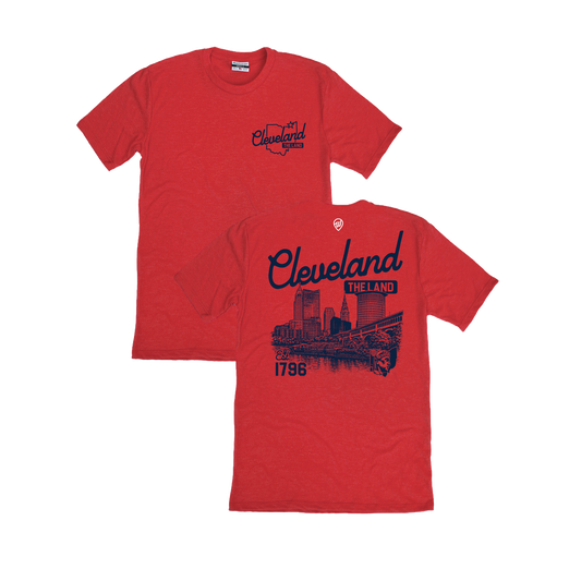 Cleveland Skyline Vintage Tee