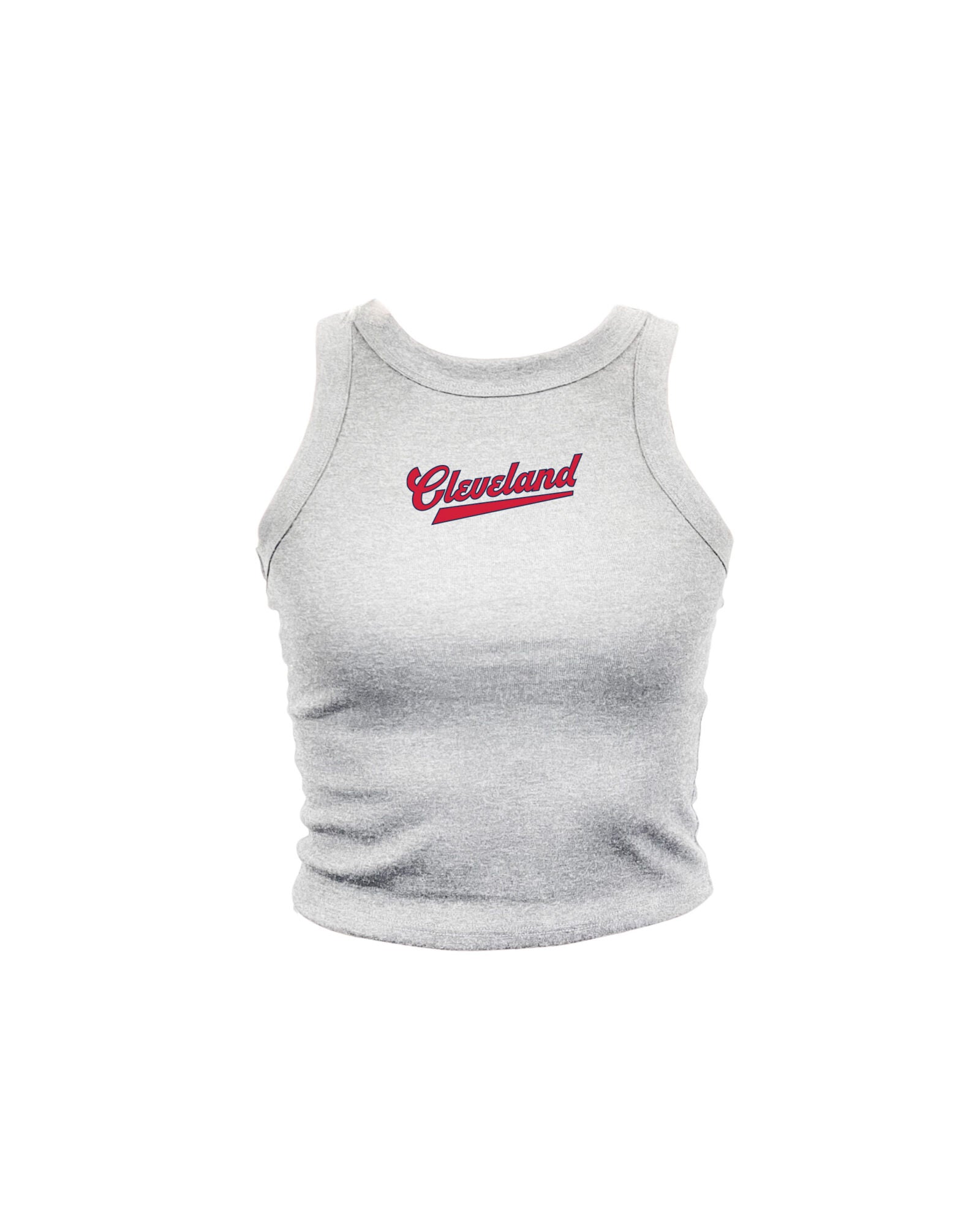 Cleveland Script Underline High Neck Tank