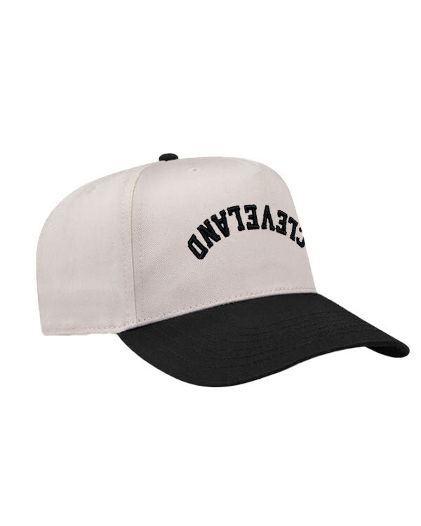 Cleveland Upside Down Two-Tone Trucker Hat