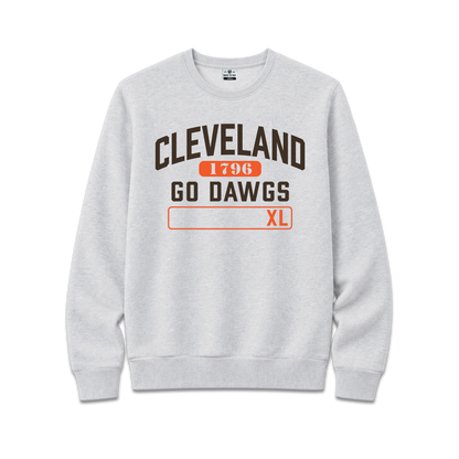 Cleveland Go Dawgs Crew Sweatshirt
