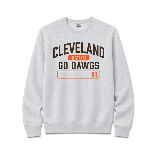 Cleveland Go Dawgs Crew Sweatshirt