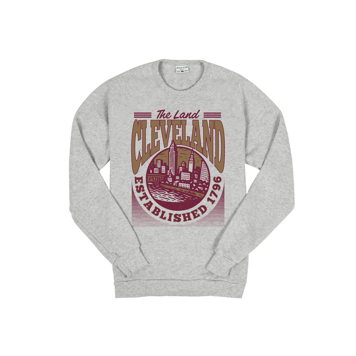 Cleveland Heritage 1796 Crew Sweatshirt