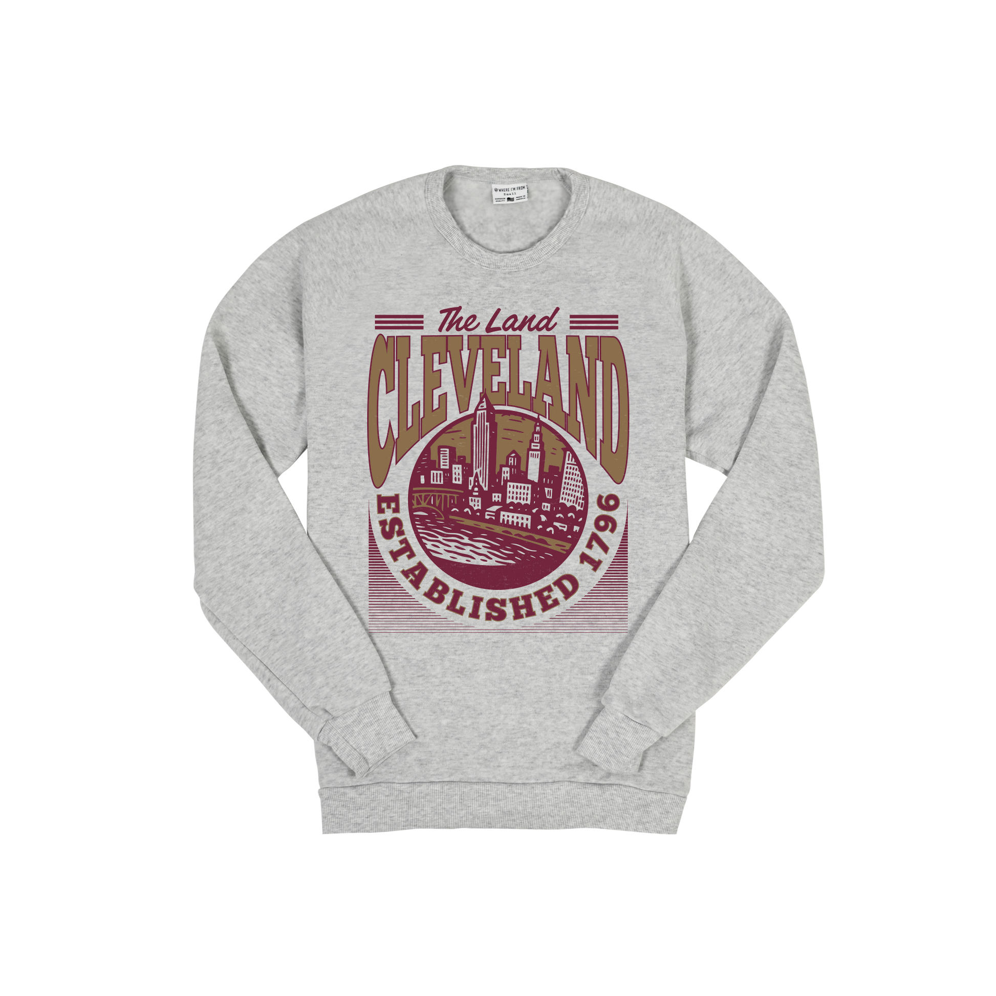 Cleveland Heritage 1796 Crew Sweatshirt
