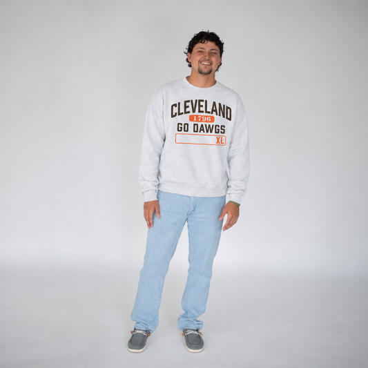 Cleveland Go Dawgs Crew Sweatshirt