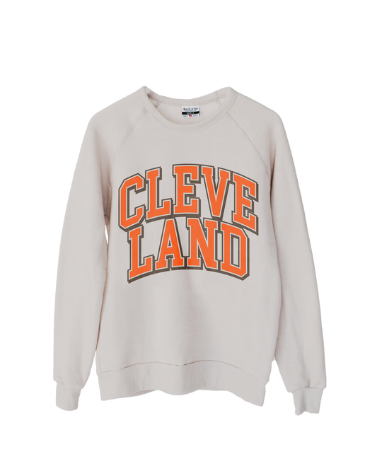 Cleveland Oversized Crew Sweatshirt