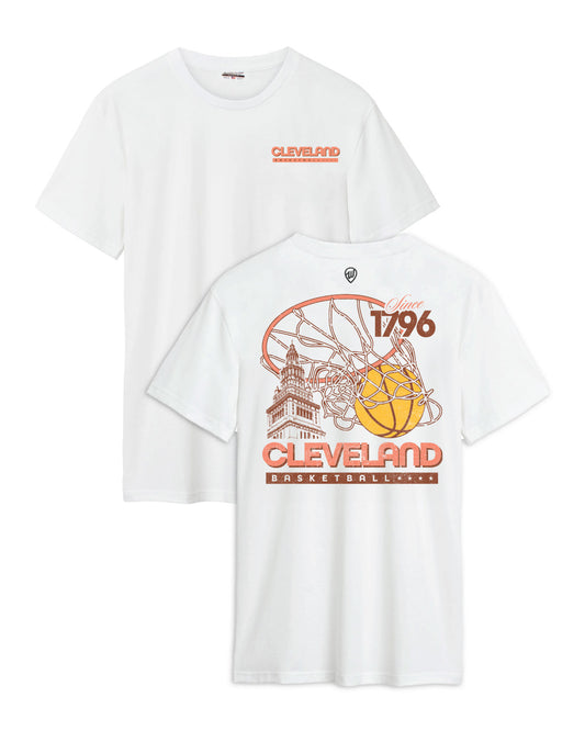 Cleveland Since 1796 Hoop Cotton Tee