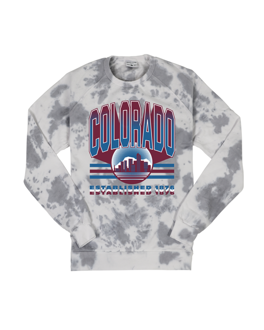 Colorado Retro Gradient Crew Sweatshirt
