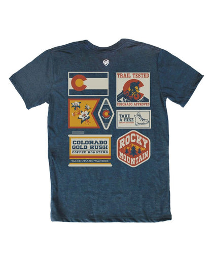 Colorado Icons Front/Back Tee