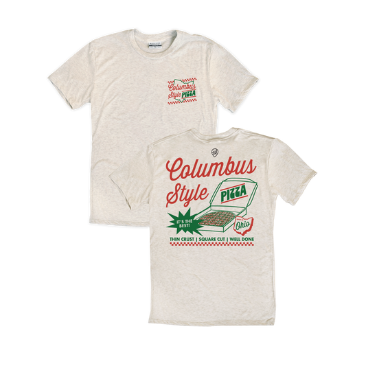 Columbus Style Pizza Tee