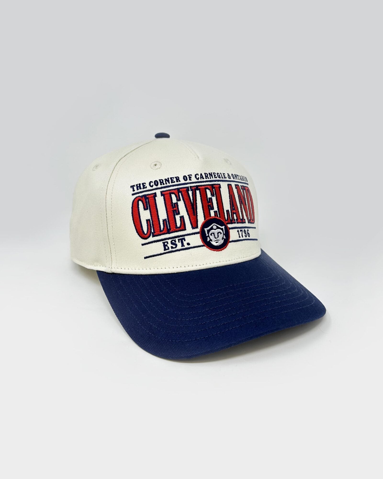 Corner of Carnegie & Ontario Two-Tone Trucker Hat