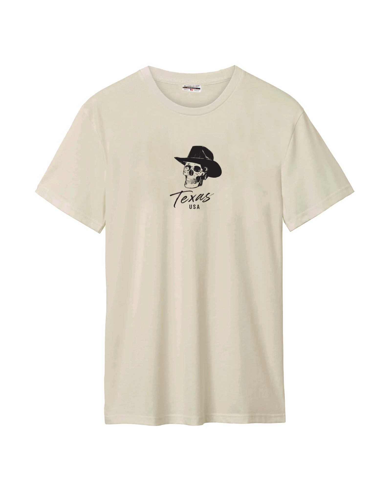 TX Cowboy Skull Cotton Tee