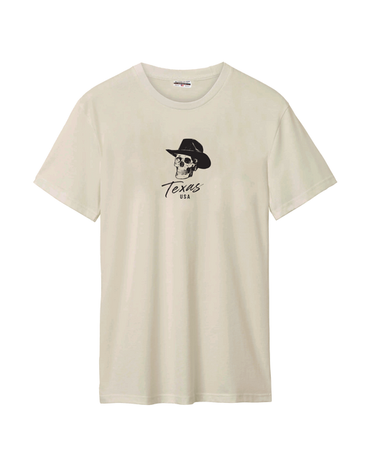 TX Cowboy Skull Cotton Tee