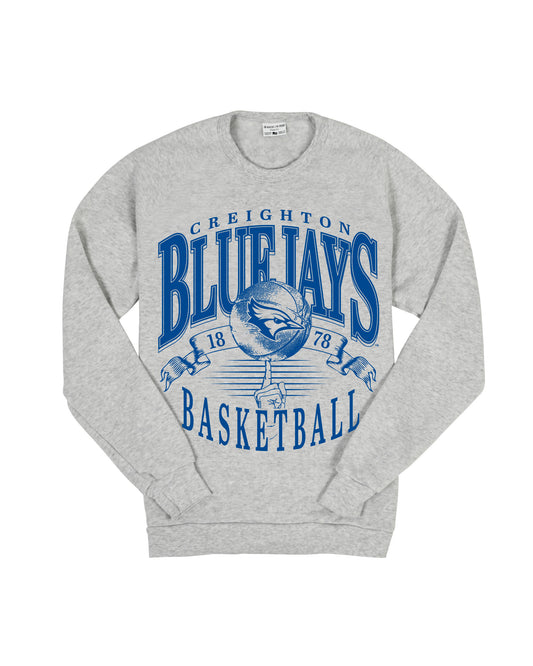Creighton Bluejays Basketball Crew Sweatshirt