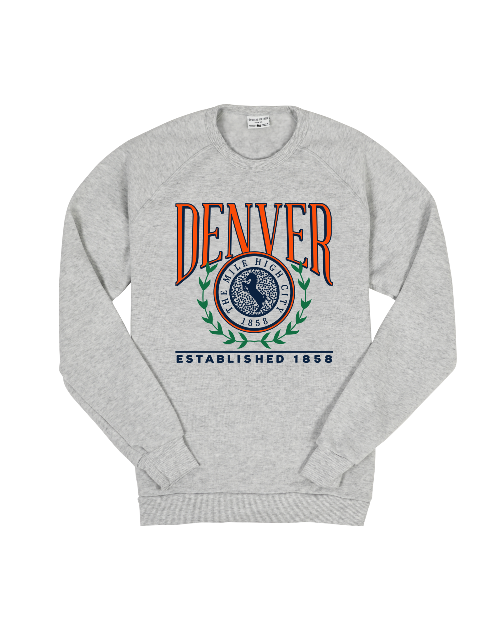 Denver Vines Crew Sweatshirt