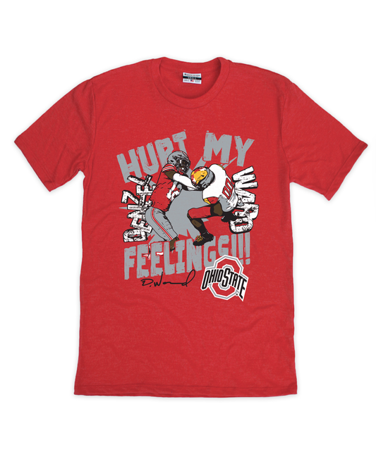 Denzel Ward Hurt My Feelings Tee