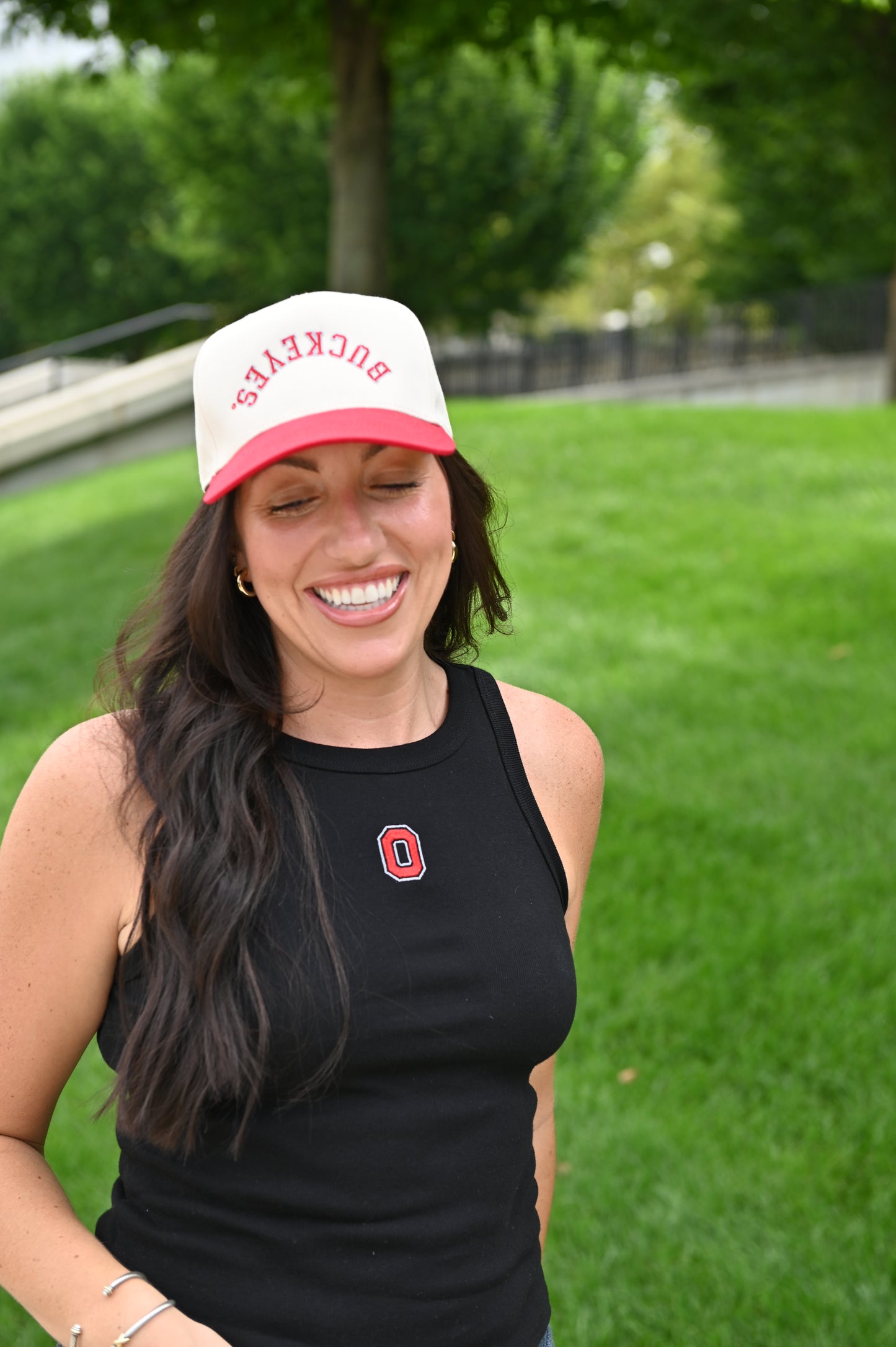 Buckeyes Upside Down Two-Tone Hat