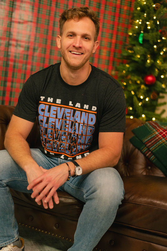 Cleveland Retro Repeat Skyline Tee