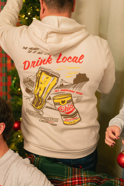 Drink Local Heart of it All Hoodie
