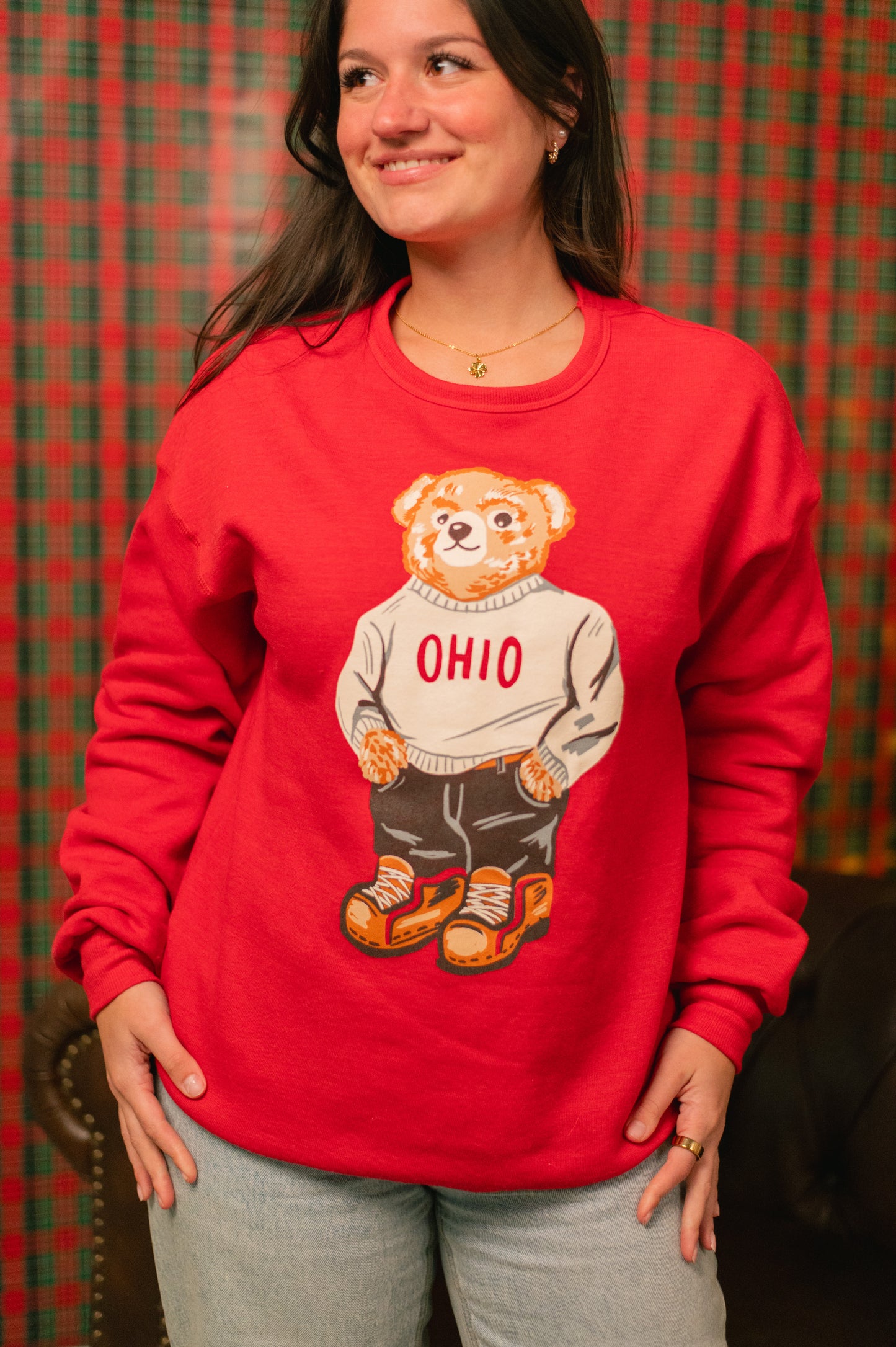 Ohio Sweater Bear Crew Sweatshirt