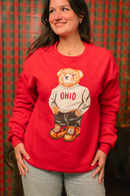 Ohio Sweater Bear Crew Sweatshirt