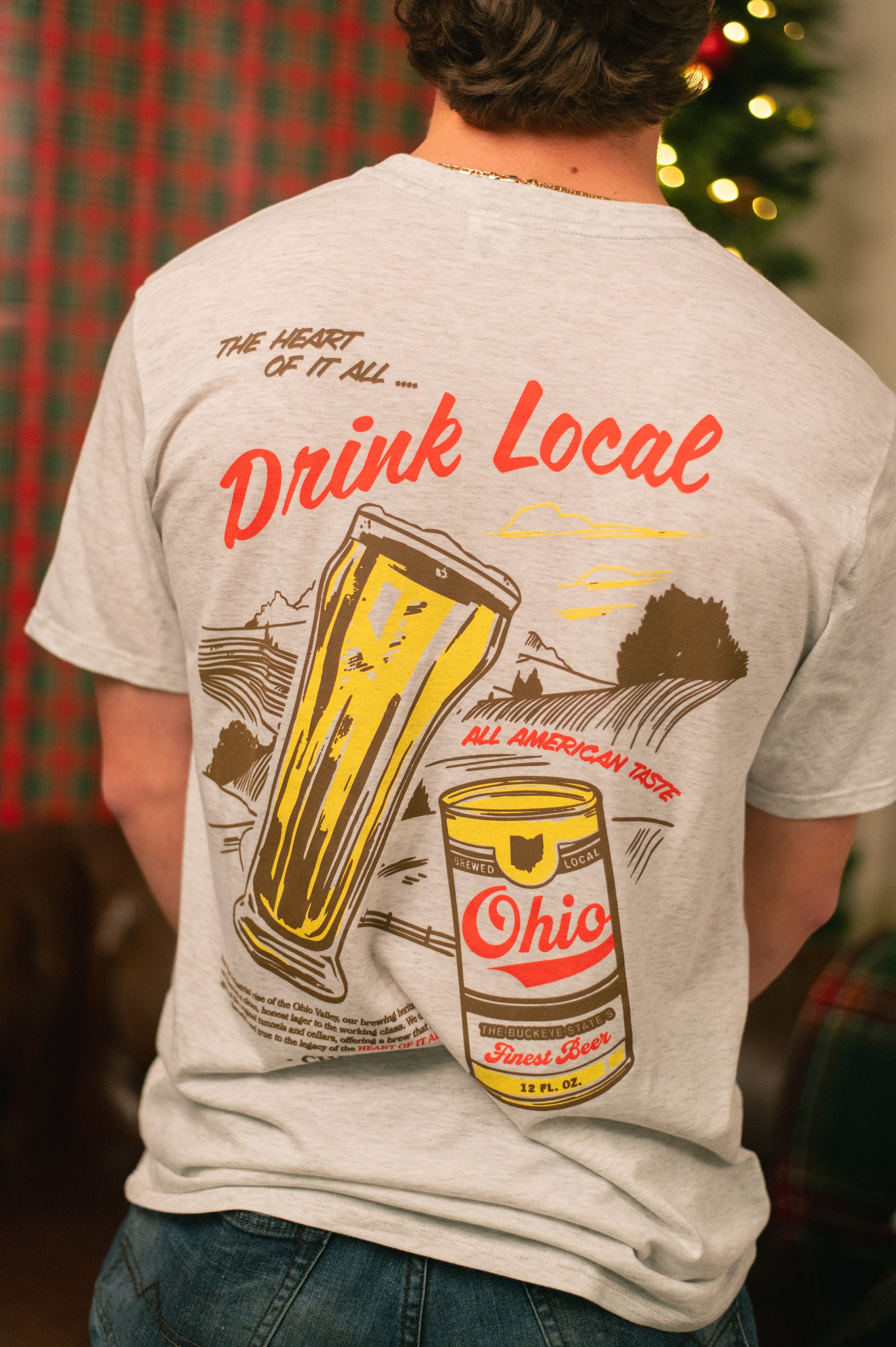 Drink Local Heart of it All Tee