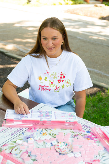 Mahjong Icons Easy Tee