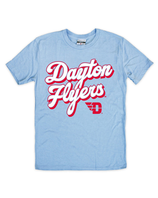 Dayton Flyers Script Light Tee
