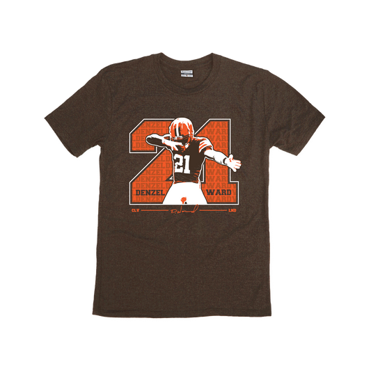Denzel Ward 21 Celebration Tee