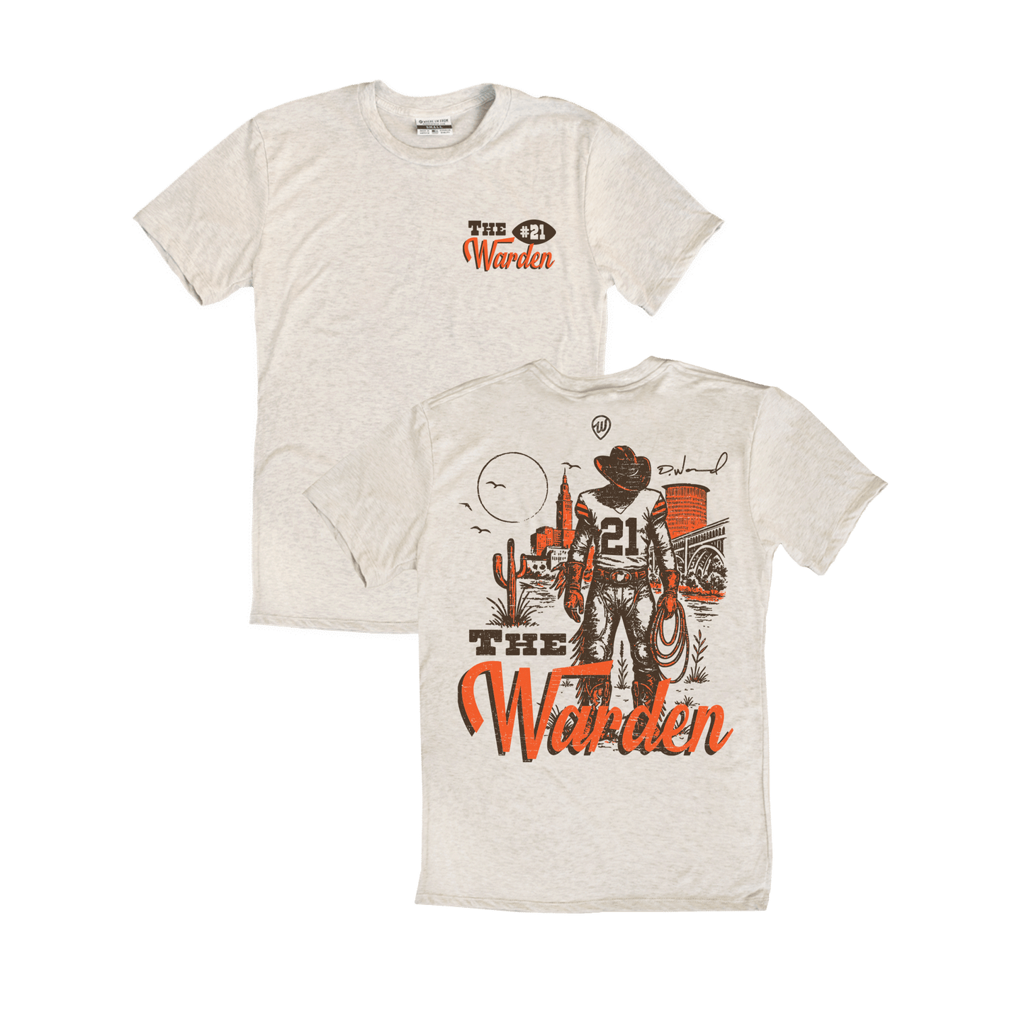 Denzel Ward The Warden Tee