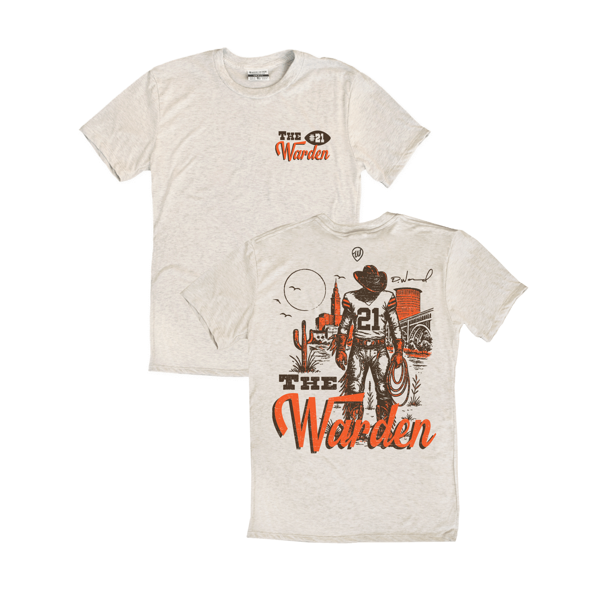 Denzel Ward The Warden Tee