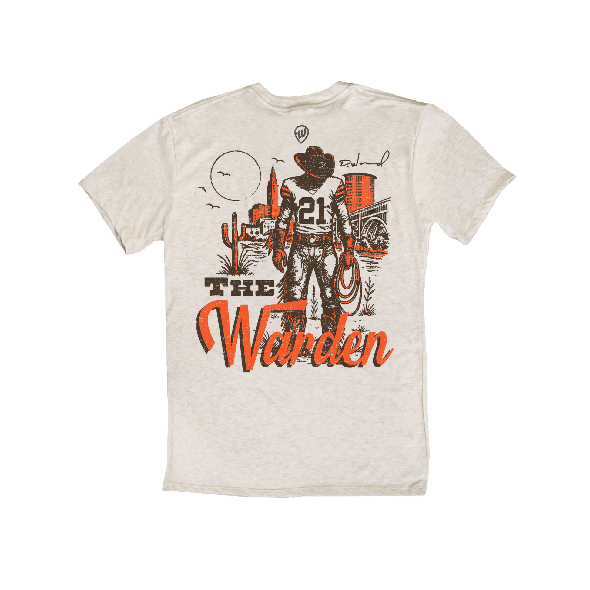 Denzel Ward The Warden Tee