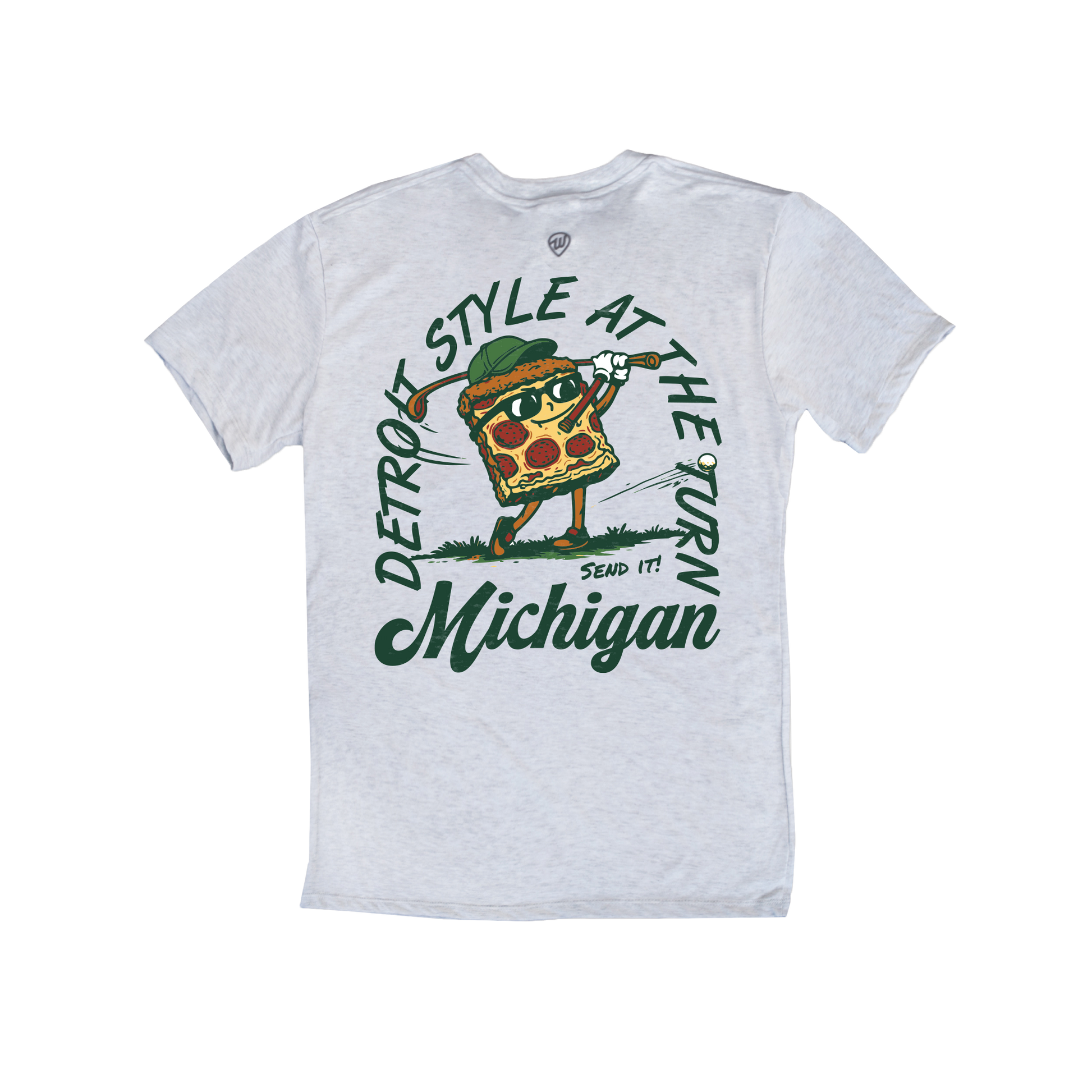 Detroit Style at the Turn F/B Tee