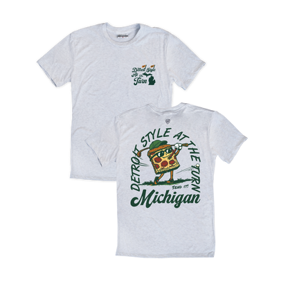 Detroit Style at the Turn F/B Tee