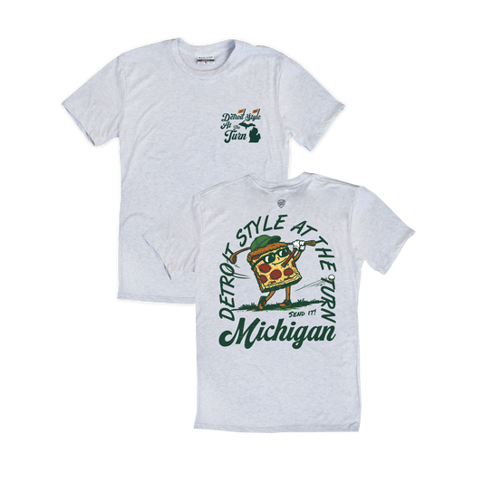 Detroit Style at the Turn F/B Tee