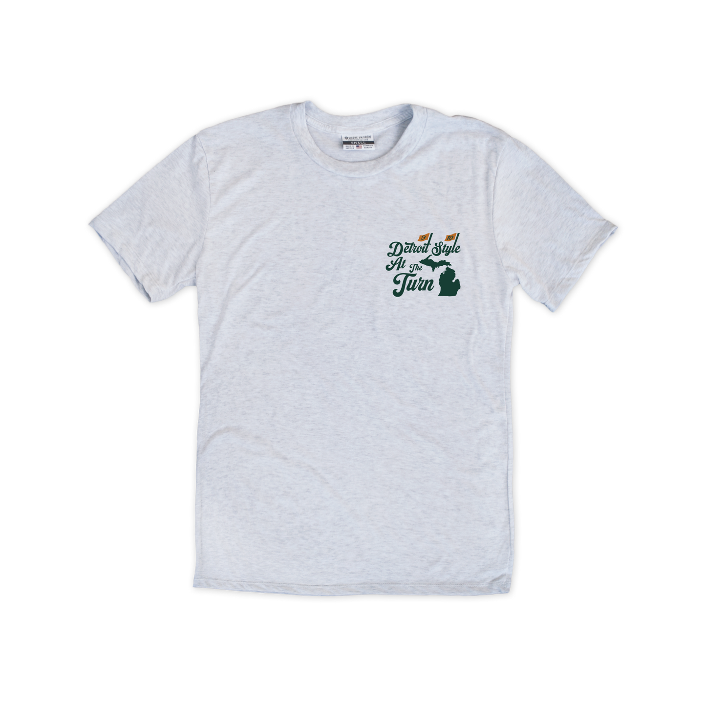 Detroit Style at the Turn F/B Tee