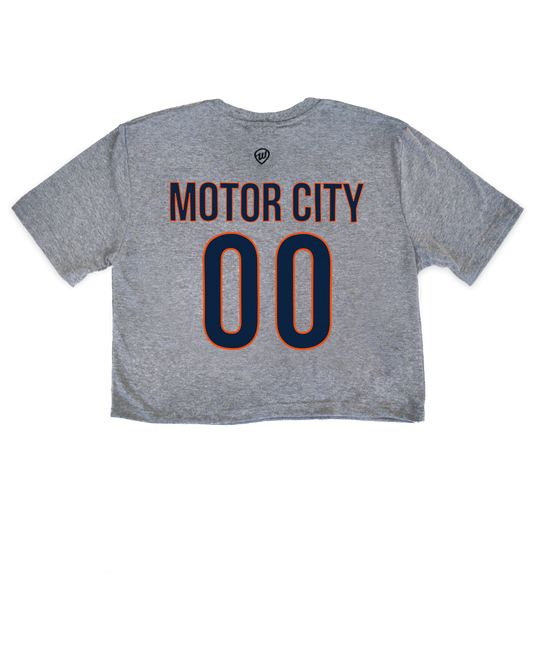 Detroit Jersey Cropped Tee