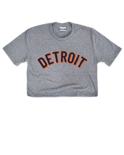 Detroit Jersey Cropped Tee