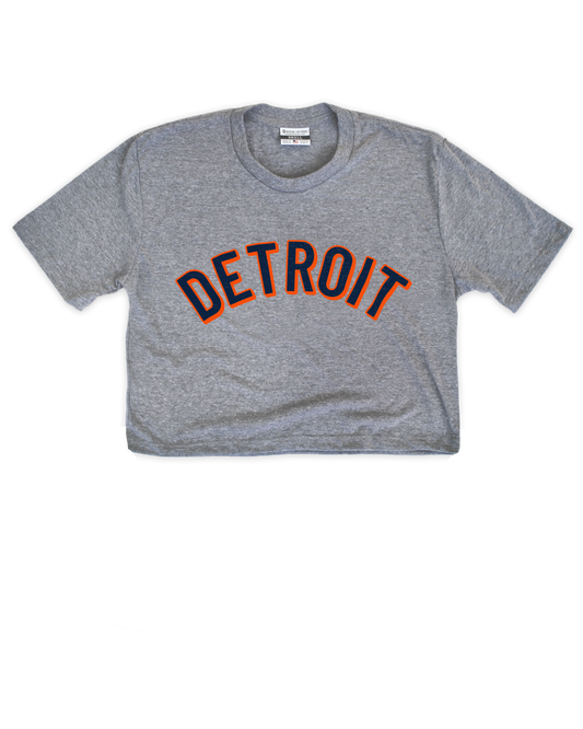 Detroit Jersey Cropped Tee