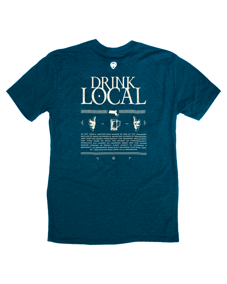 Drink Local Boston Front/Back Tee