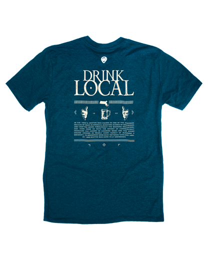 Drink Local Boston Front/Back Tee