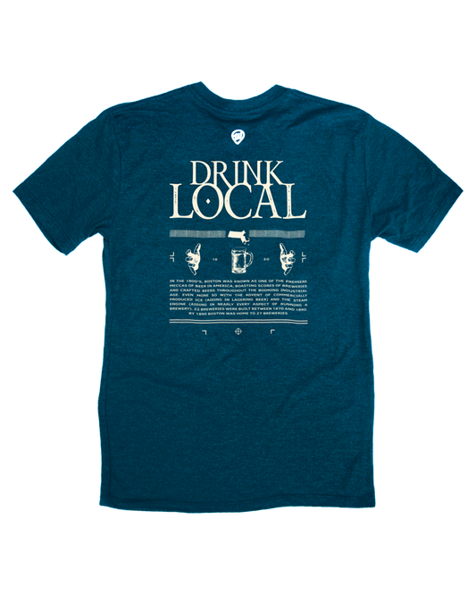 Drink Local Boston Front/Back Tee