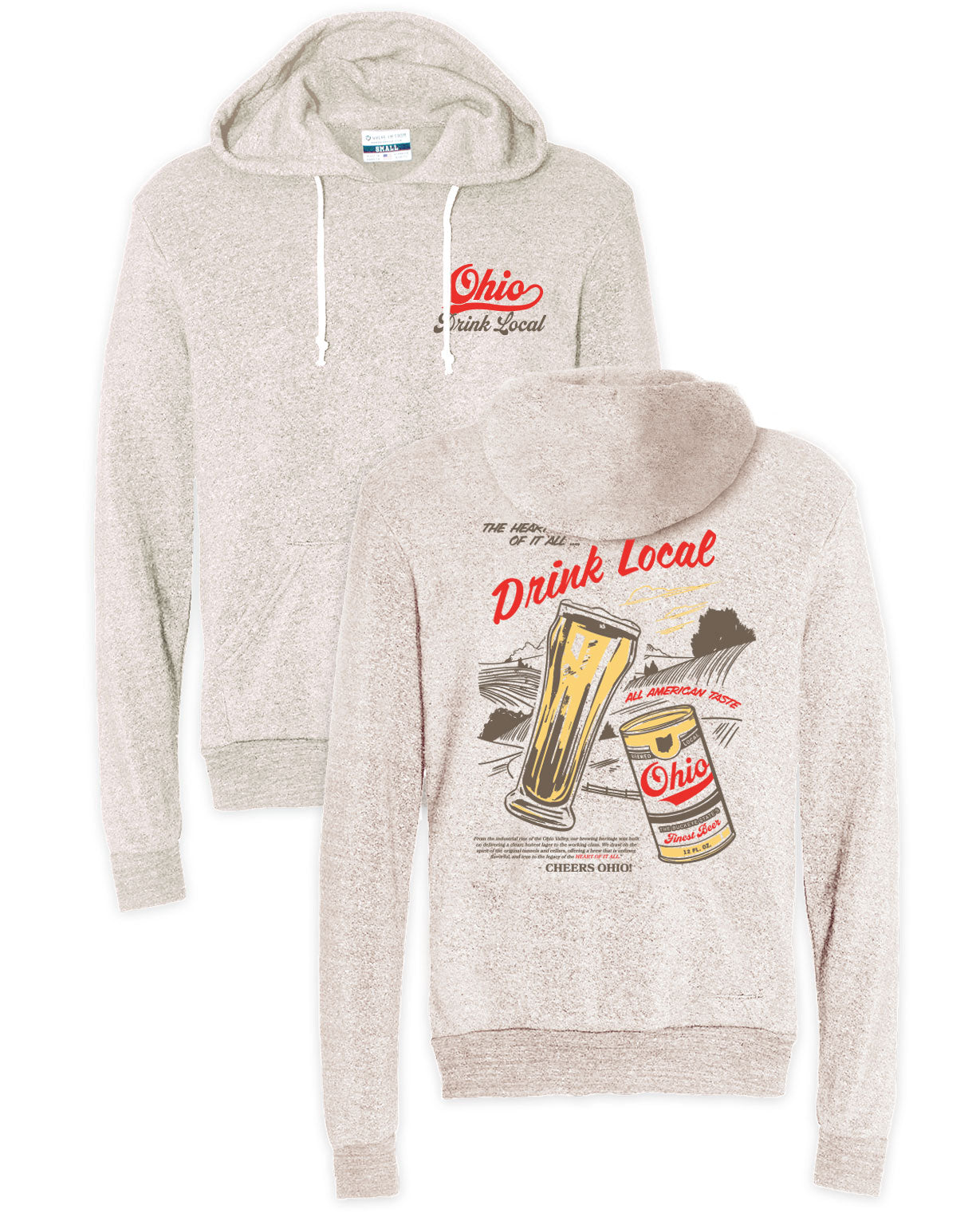 Drink Local Heart of it All Hoodie