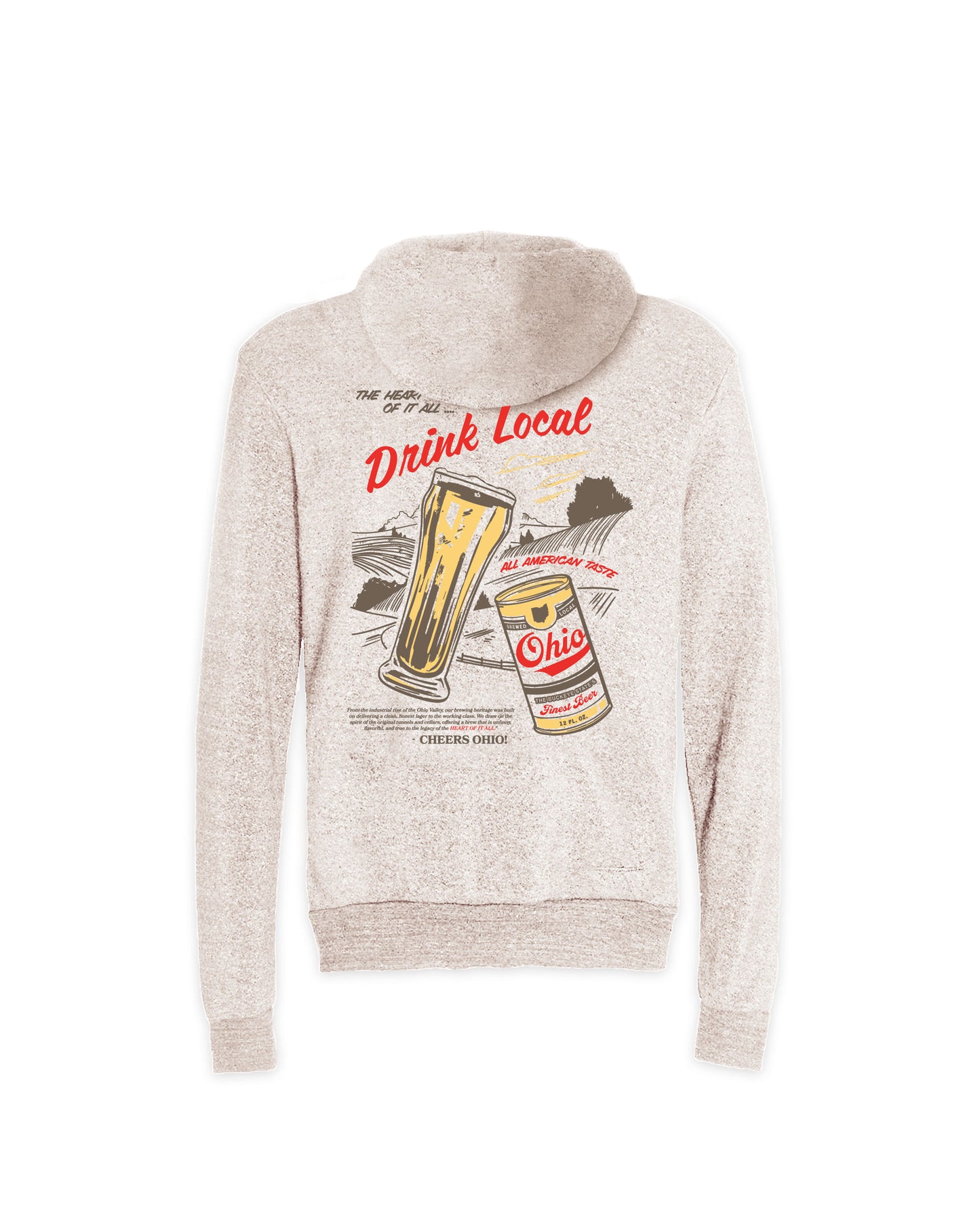 Drink Local Heart of it All Hoodie