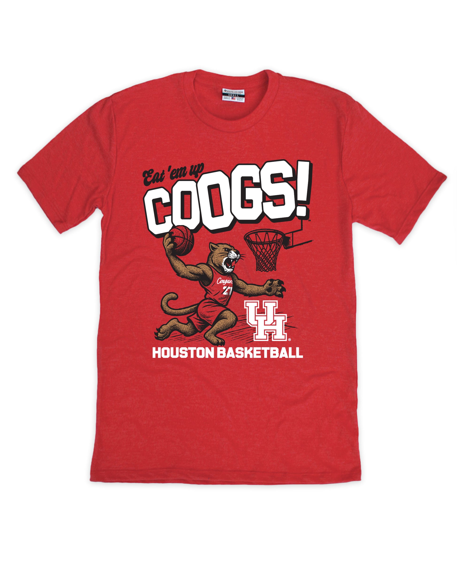 Eat 'Em Up Coogs Slam Dunk Tee